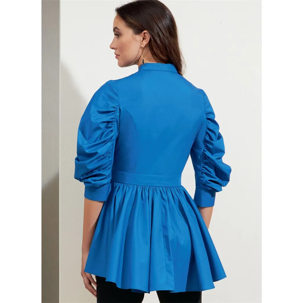Vogue Pattern V1875 Misses' Tops