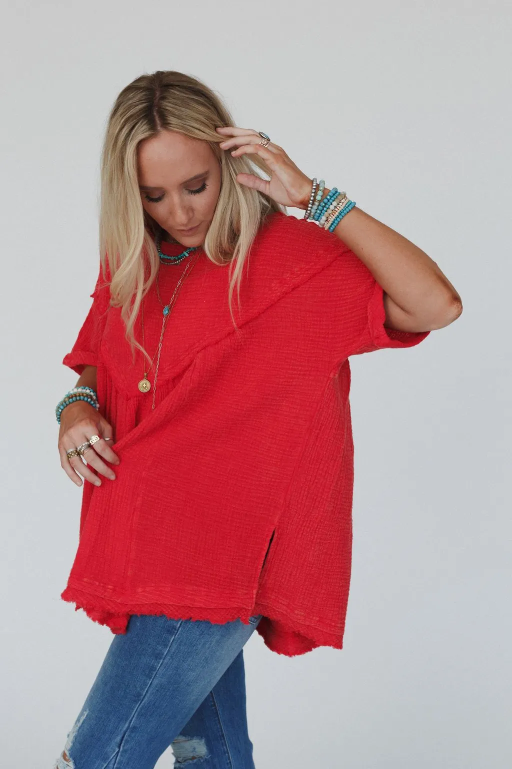 Voyager Top - Red