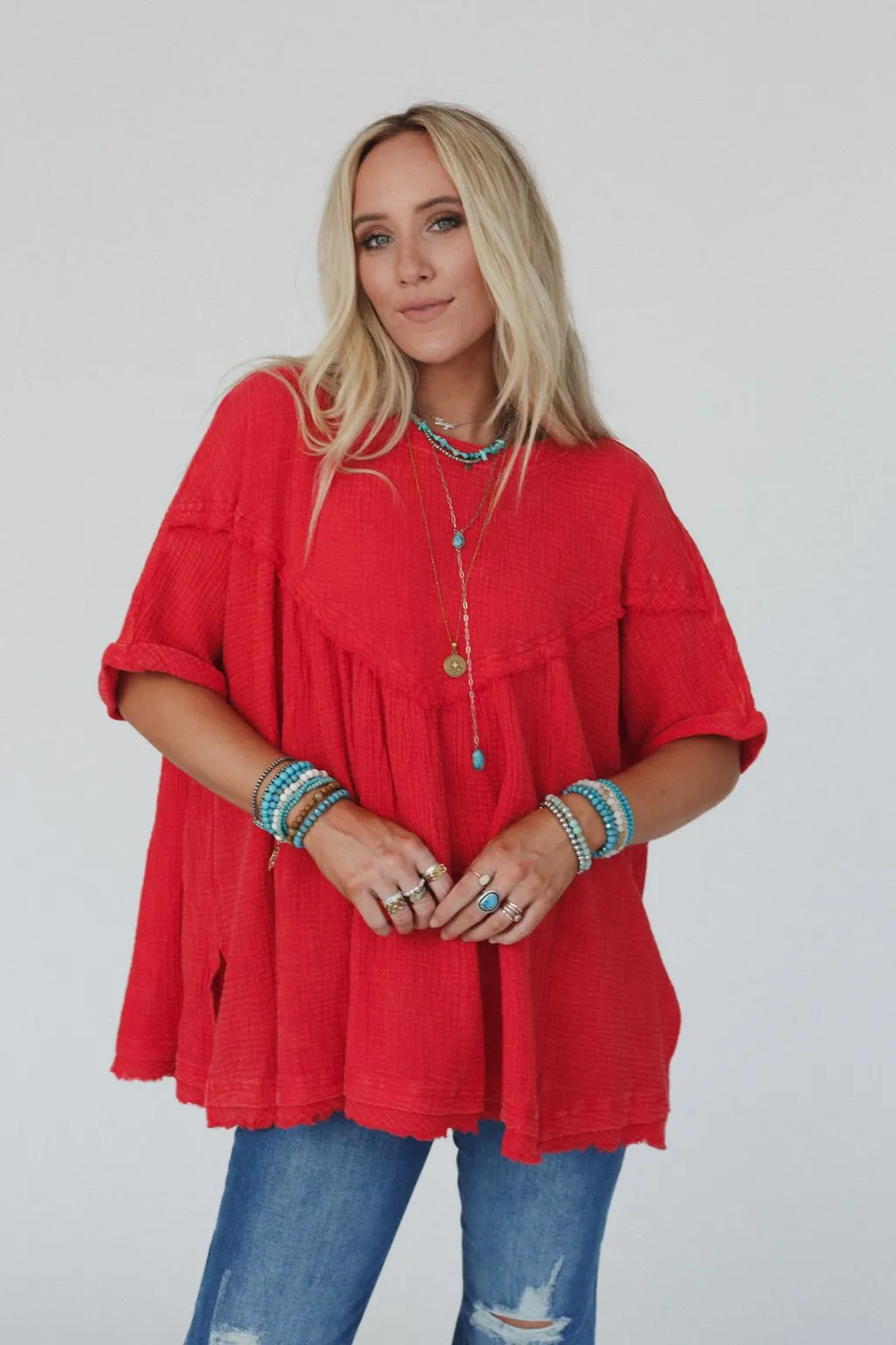 Voyager Top - Red