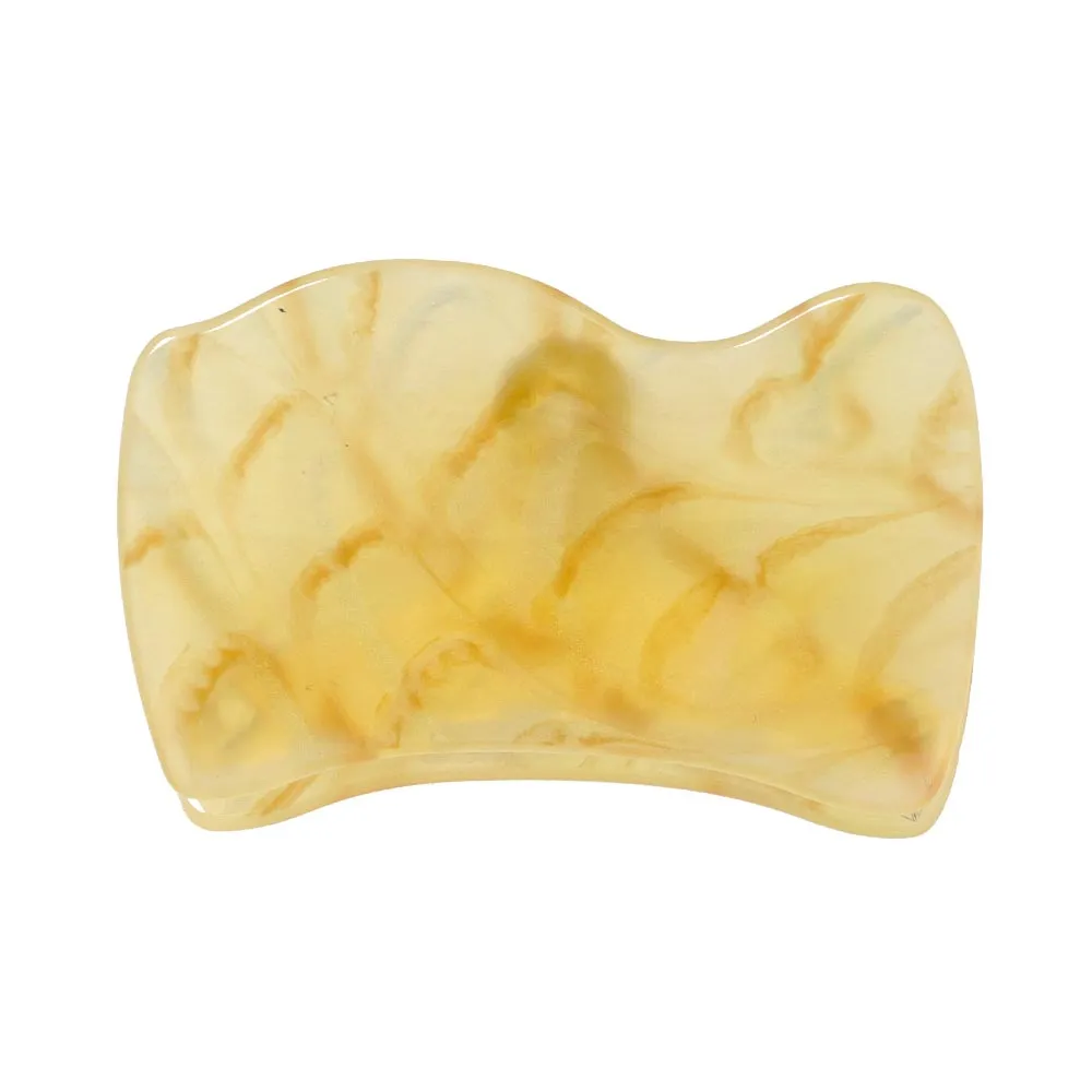 Wavy Marble Hair Clip