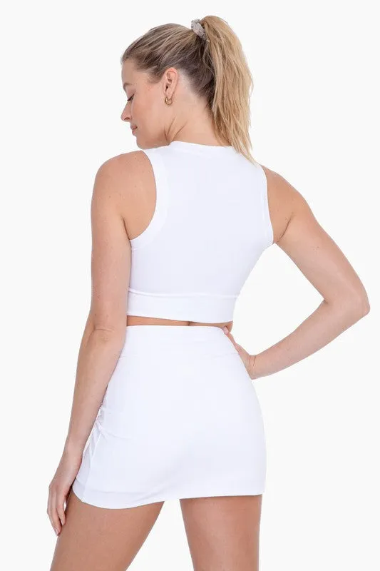 White Venice Crossover Active Top