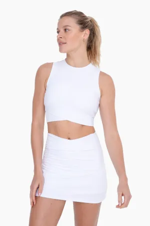 White Venice Crossover Active Top