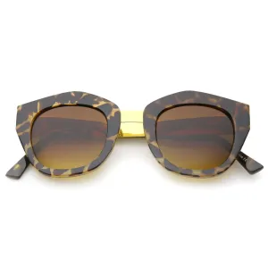 Women's Bold Geometric Square Lens Sunglasses A342