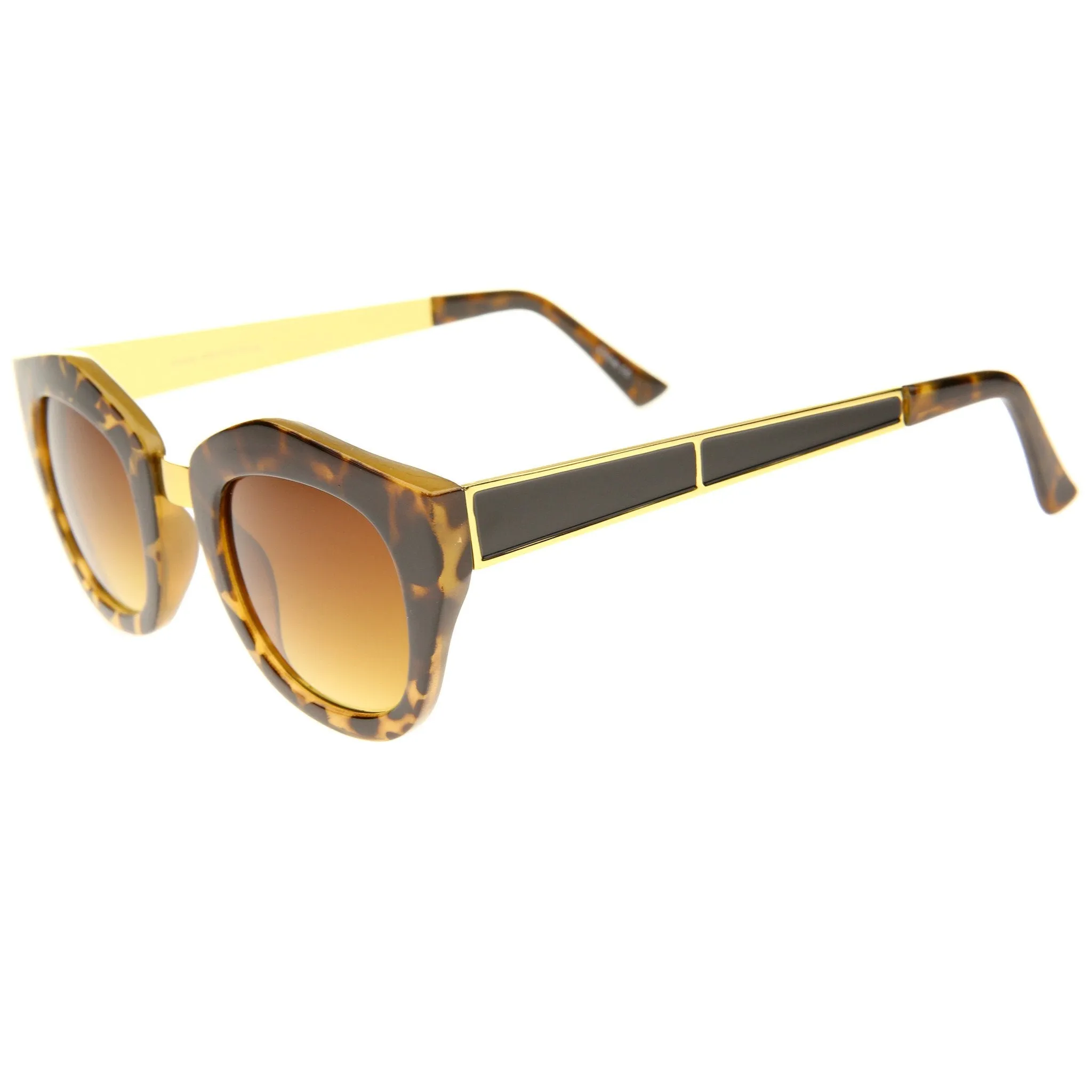 Women's Bold Geometric Square Lens Sunglasses A342