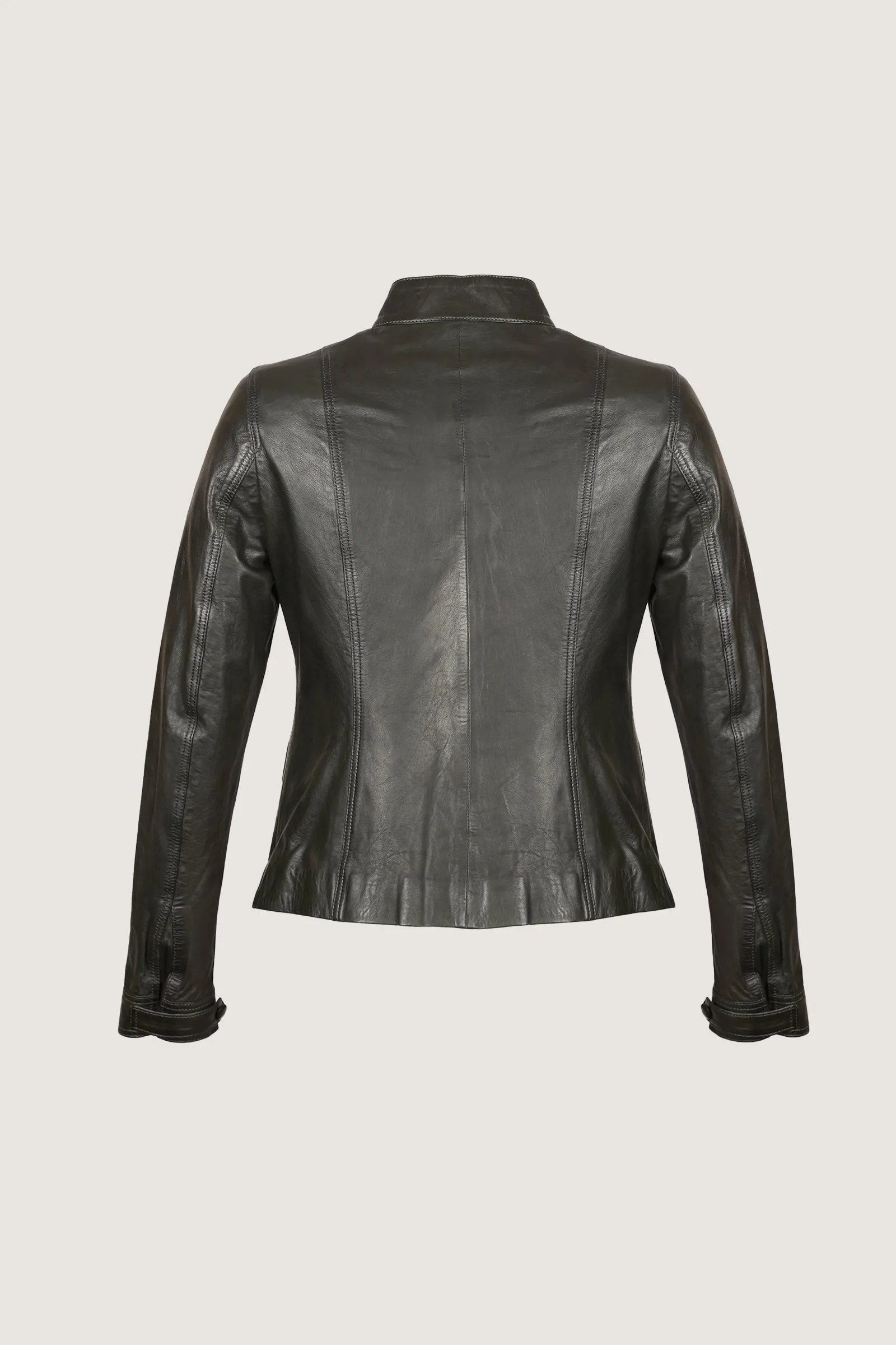 Women's Trendy Fashion Leather Jacket