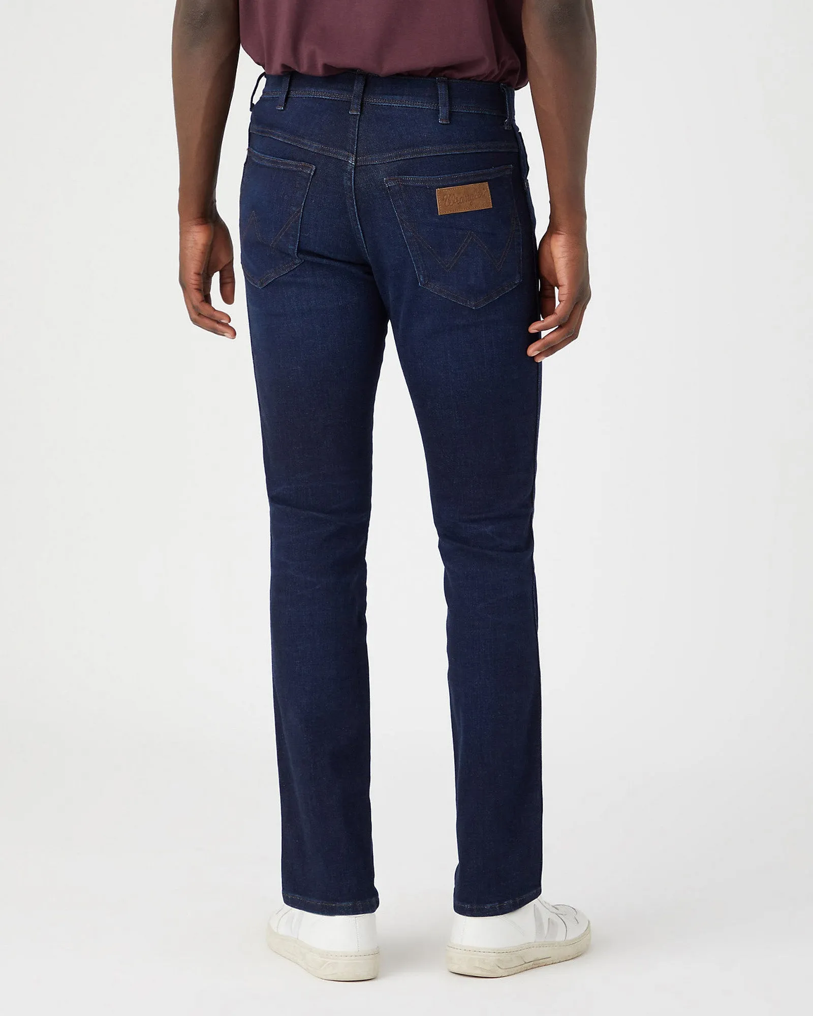 Wrangler Texas SLIM Mens Jeans - Convoy