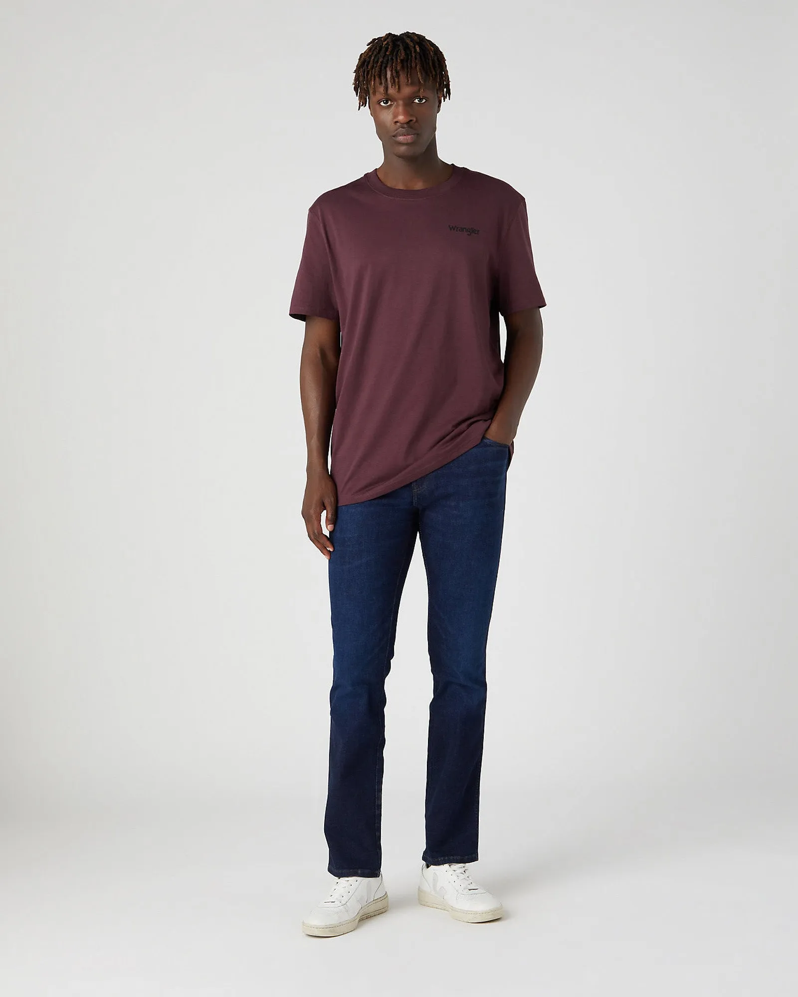 Wrangler Texas SLIM Mens Jeans - Convoy