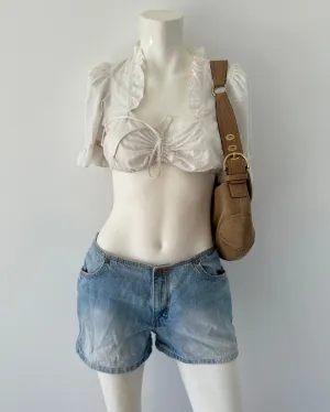 Y2K No Boundaries Denim Shorts / SZ 4