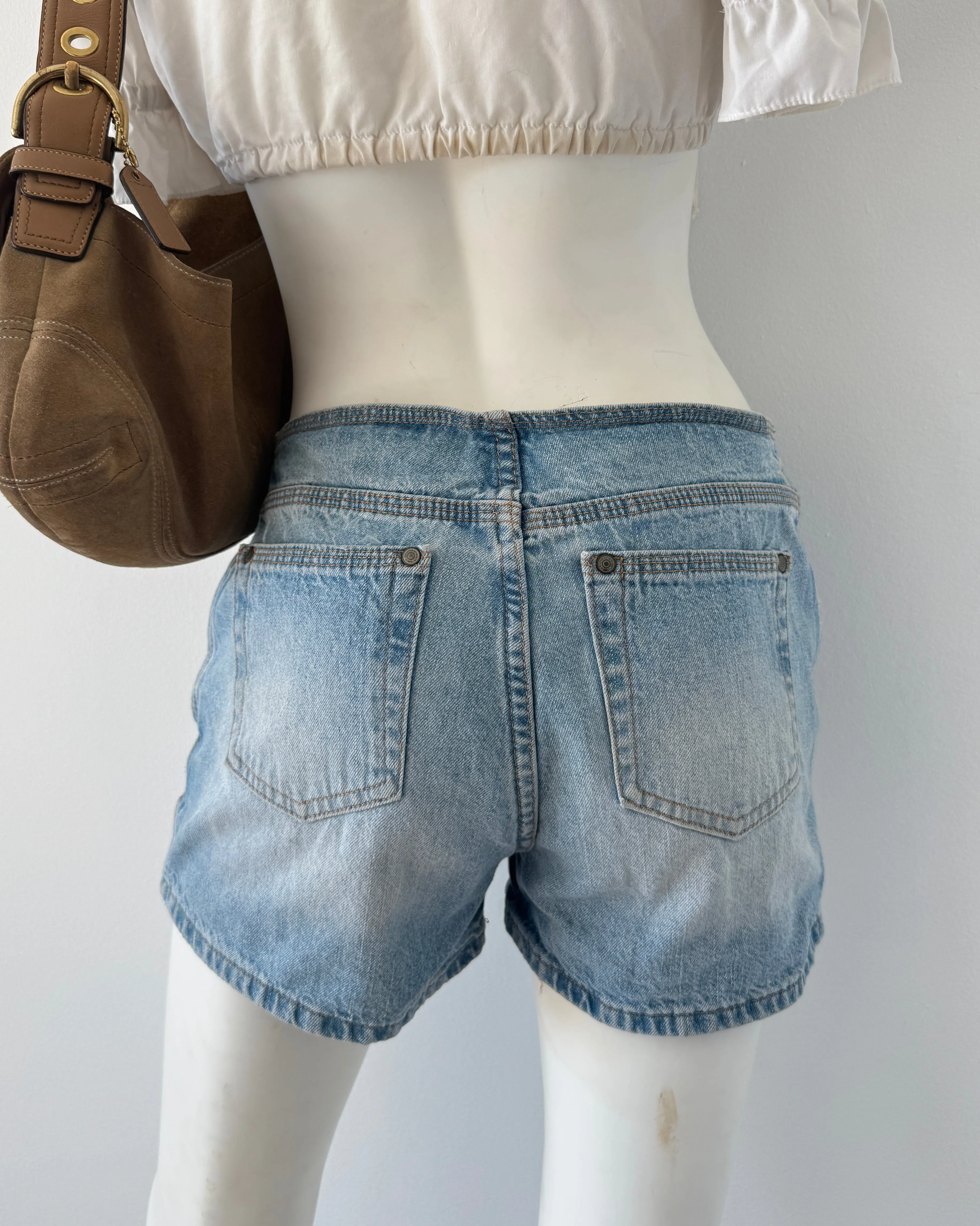 Y2K No Boundaries Denim Shorts / SZ 4